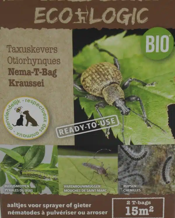 Sachets de nématodes anti-otiorhynques et chenilles