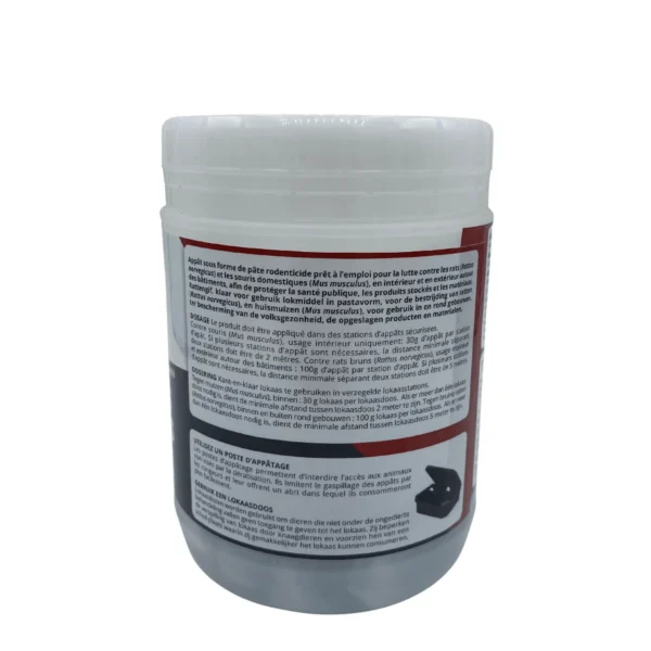 Pâtes raticides souricides rodenticides EDN