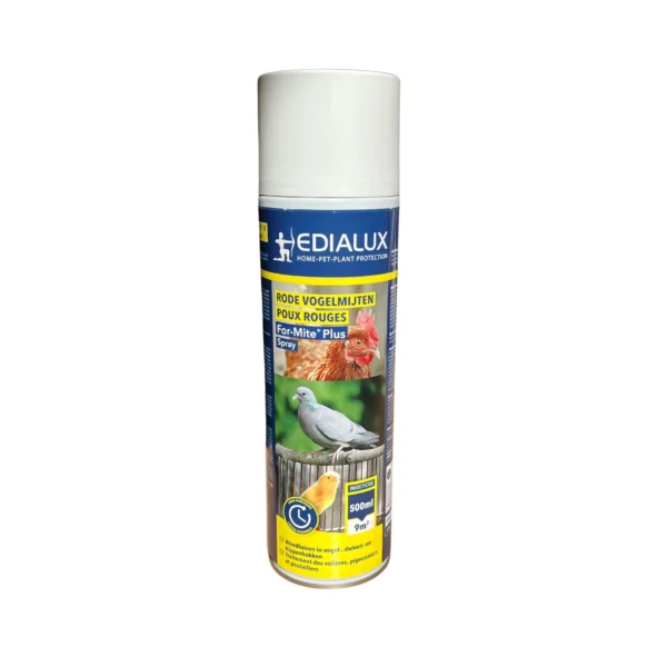 Spray anti-poux rouges 500 ml For Mite Plus Edialux